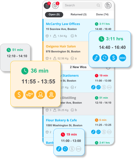 Delivery manifest up-to-the-minute optimization